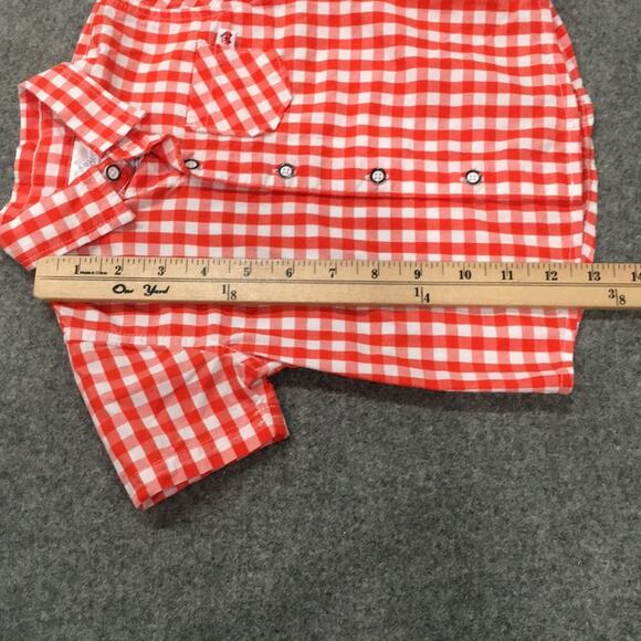 Little Wonder Toddler Baby Boy Sz 12M Check Button Shirt 100% Cotton - Picture 7 of 7